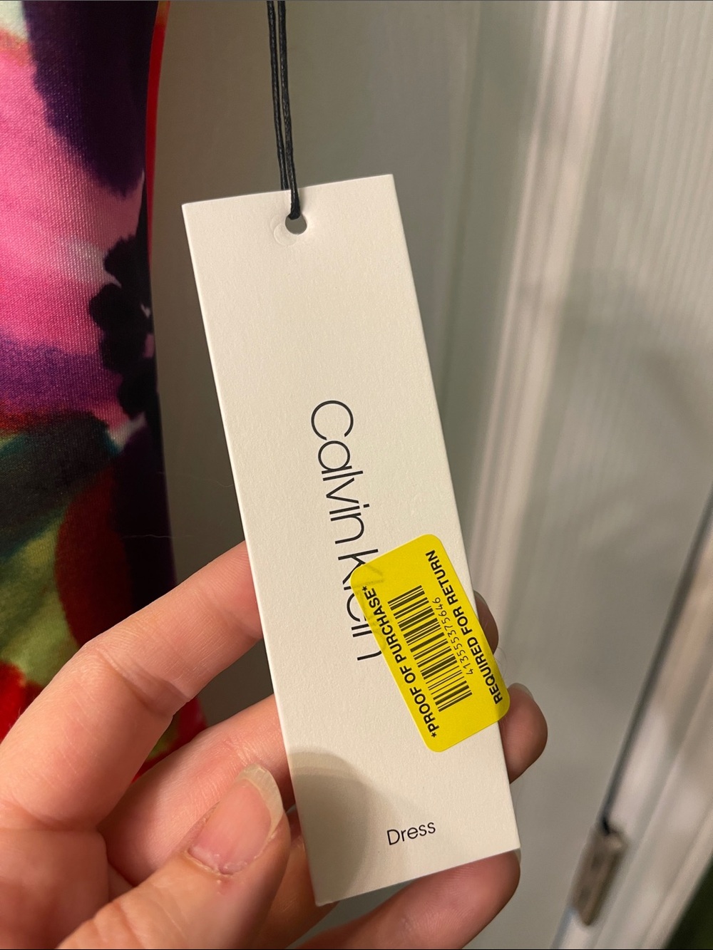Calvin Klein Floral Scuba Dress - Picture 3 of 5